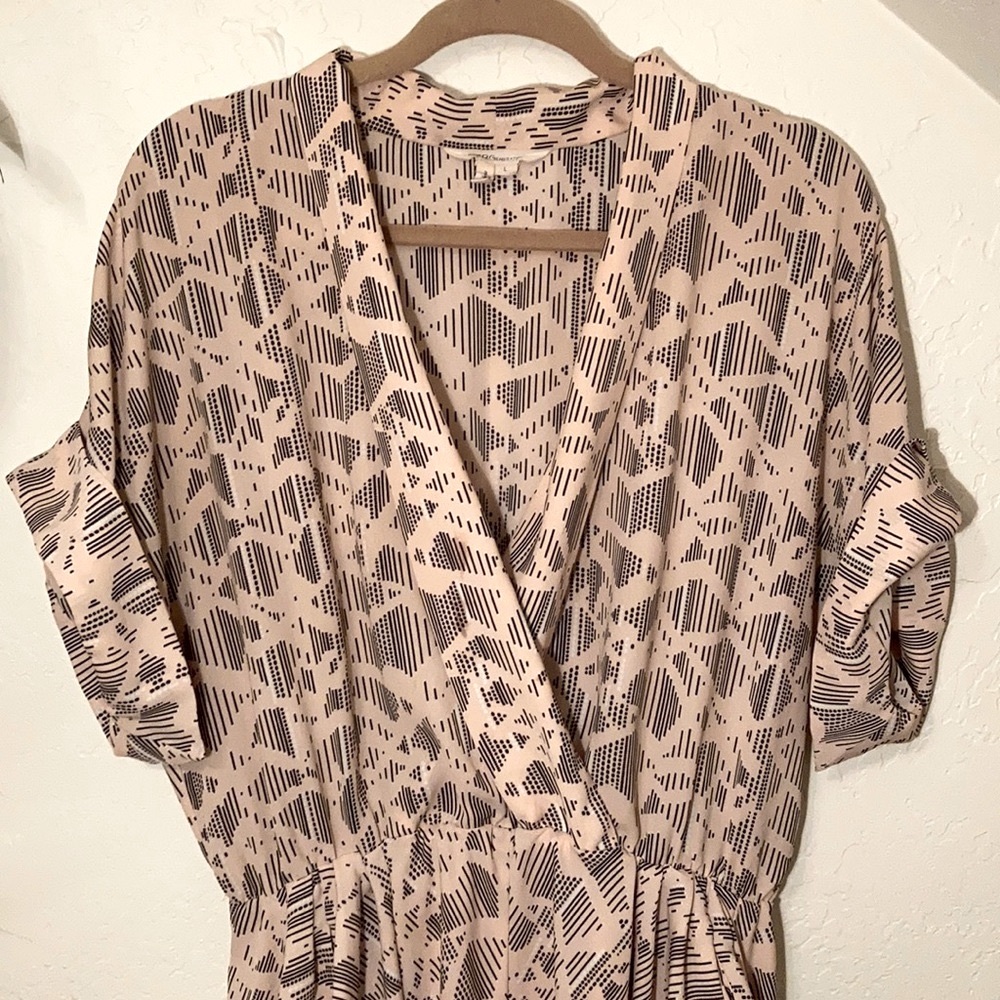 BCBG Party Dress | Vintage Inspired Print and Cut